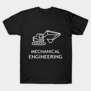 mechanical engineering excavator engineer T-Shirt